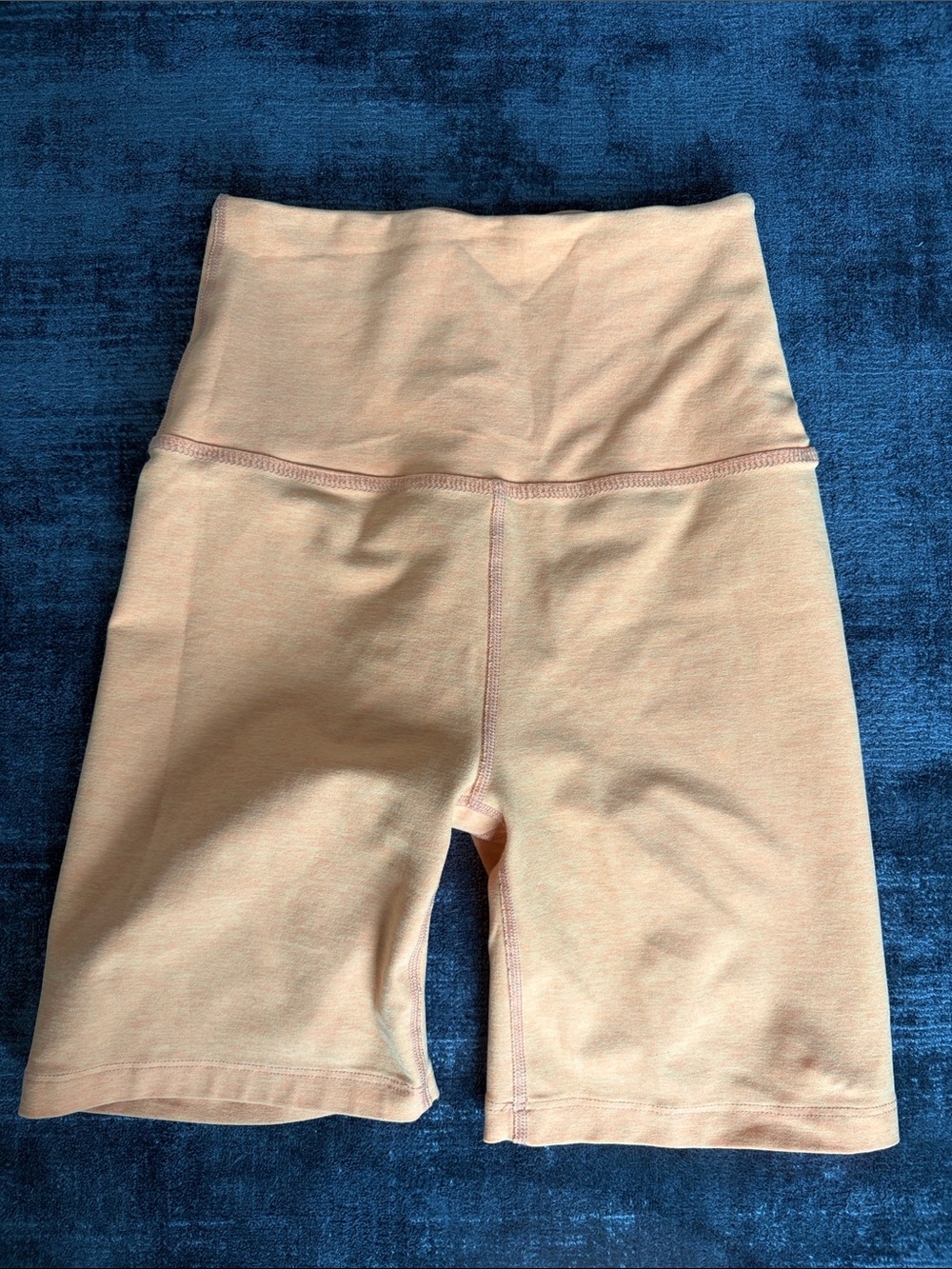 Beyond Yoga High-Rise Peach Bike Shorts